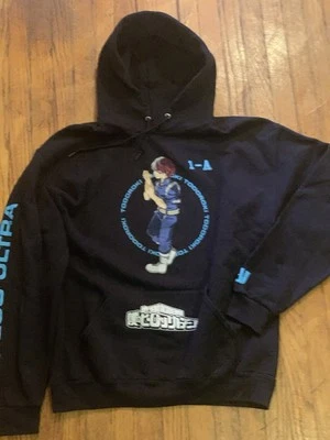 Женская толстовка с капюшоном My Hero Academia Todoroki Graphic Hot Topic Размер LargeTM - Изображение 1 из 3