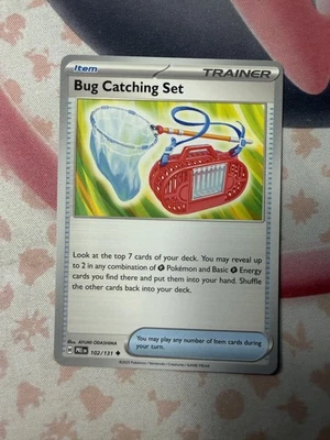 Bug Catching Set Uncommon SV: Prismatic Evolutions 102/131 NM English Pokemon Ca - Image 1 of 2