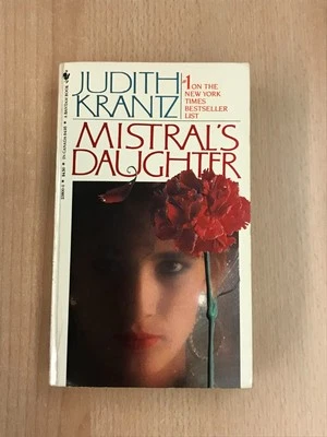 1983 Bantam Books- Mistral's Daughter by Judith Krantz Paperback Book Foto 1 de 4