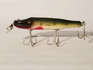 Vintage Creek Chub Bait Co. Berühmte Pikie Minnow, 4 1/2 Zoll lang - Bild 1 von 5