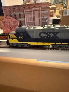 WALTHERS TRAINLINE CSX GP9M HO LOCOMOTIVE #890 ITEM #931-105 USED DC LOT57 - Picture 1 of 6