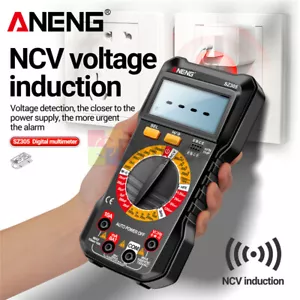 ANENG SZ304 SZ305 Backlight Digital Multimeter NCV AC/DC Votage Current Ohm - Picture 1 of 28