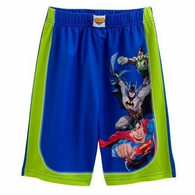 NUEVO CON ETIQUETAS ☀SUPERMAN BATMAN☀ Pijama Pantalones Cortos de Salón Talla 6/7 Nuevo LIGA DE LA JUSTICIA Niños Foto 1 de 2