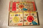 Vintage 1961 Dial N Spell Board Game Milton Bradley 4223