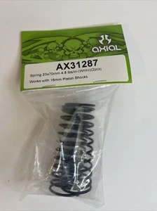 Axial AX31287 Spring 23x70mm 4.8lbs/in White (2) : Yeti XL - Picture 1 of 2