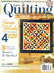 Revista Fons & Porter Love of Quilting edición del 20 aniversario de septiembre/octubre de 2019 - Imagen 1 de 2