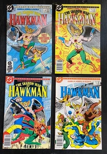 Lote completo de quiosco The Shadow War of Hawkman (1985) #'s 1 2 3 4 en muy buen estado/nuevo (9,0) - Imagen 1 de 1