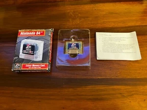 Nintendo 64 n64 controller memory pak pack versione uk perfettamente funzionante - Foto 1 di 1