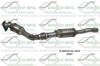 Catalytic Converter-Exact-Fit Davico 18367 fits 00-02 Audi S4 2.7L-V6 Foto 1 de 3