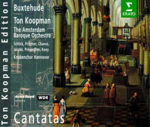 Dieterich Buxtehude / Cantatas / CD / Piano / Organ / Erato / Europe - Imagen 1 de 2