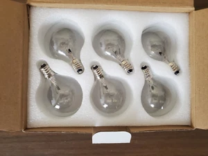 (6 Packs)Scentsy Light Bulbs for Warmer - 25 Watt Bulb for Full Size Wax Melt - Picture 1 of 2