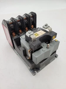 Square D 8903L040 Lighting Contactor 20 Amp 600VAC 4P Coil 120/110V 50/60Hz - Picture 1 of 13