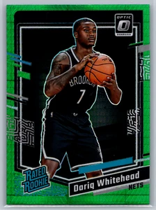 Dariq Whitehead 2023-24 Panini Donruss Optic Green Hyper Rated Rookie #230 - Picture 1 of 2