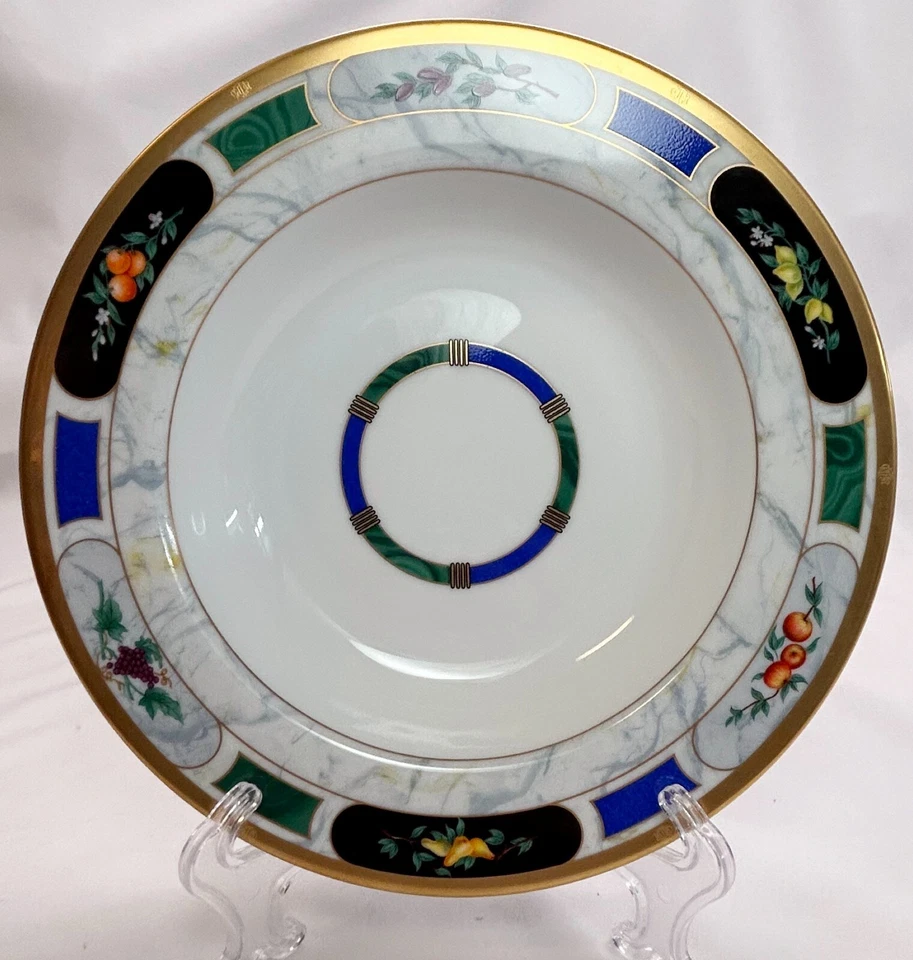 Christian Dior Les Saisons Large Rim Soup Bowl 9 1/8" Fine China - Elegant -NEW