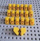 LEGO Schrgstein Dachstein Negativ 20 stk Gelb 1x2 Yellow Slope Brick 3665 R3