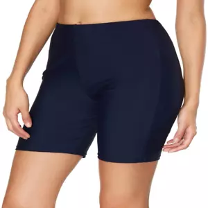 High-Waist Swim Shorts Boardshort Swim Bottom Tankini Swimwear Shorts Bike Sport - Picture 1 of 5