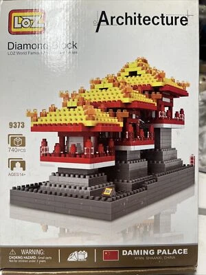 loz diamond block Daming Palace 740 Pieces . China - Image 1 of 4