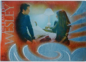 Angel Season S5 Last Days LD4 Wesley Foil Embossed Inkworks Trading Card 2004 - Picture 1 of 2