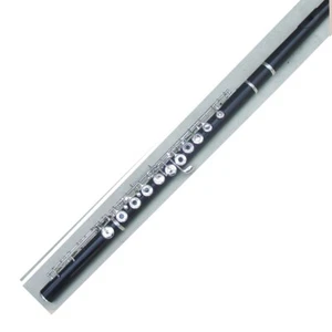 Funion Professional Ebony Flute Set C Key Open silver Plated Cupronickel Key - Picture 1 of 5