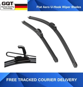 For Vauxhall Antara 2007-16 Front Windscreen 24" 16" Flat Aero Wiper Blades Set - Picture 1 of 6