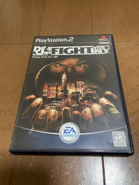 Def Jam Fight for NY (Sony PS2) ARTWORK AND MANUAL! NO GAME!!