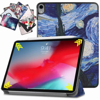 For iPad Air 11" 13" 10.9" / Pro 11" 13" 12.9" /Mini 8.3" Slim Shell Stand Cover - Image 1 of 4