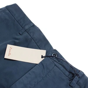 Zanella Neu mit Etikett Chinohose/Freizeithose Größe 34 US Noah in einfarbig blau Baumwollmischung - Bild 1 von 12