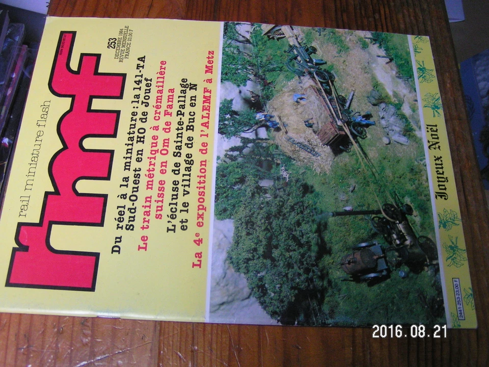 1ùµ?  Revue RMF n°253 141-T serie 5301 à 5490 Metal blanc Pont & tunnel - Photo 1/1