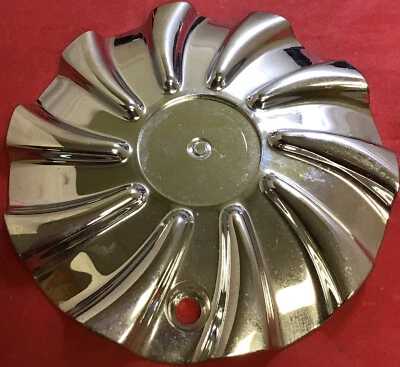 UNA TAPA CENTRAL CROMADA CONCEPT RUEDAS USADAS-171450 11929 Foto 1 de 4