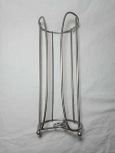 Free Standing Toilet Paper Stand, Holds 3 Rolls Metal - Picture 1 of 3