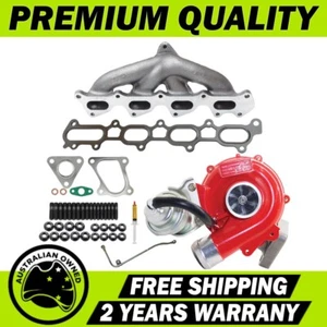 High Flow Turbo+Manifold+Oil Feed Pipe For Mitsubishi Triton MN 4D56 2.5L VT10 - Picture 1 of 16