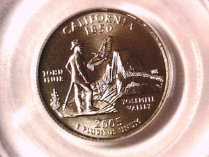 2005 P Washington State Quarter PCGS MS 68 California Satin Finish 73690920 - Picture 1 of 3
