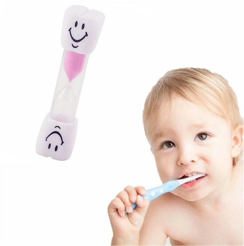 Clessidra per bambini durata due minuti Spazzolatura Denti con sabbia Rosa Timer - Immagine 1 di 3