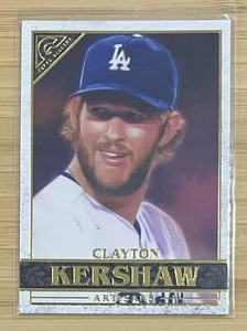 2020 Topps Gallery #163 Clayton Kershaw Dodgers Please See Description - Picture 1 of 2