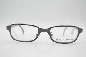 Vintage Dolce Gabbana DG 325 Metallic Oval Brille Brillengestell eyeglasses NOS - Bild 1 von 6