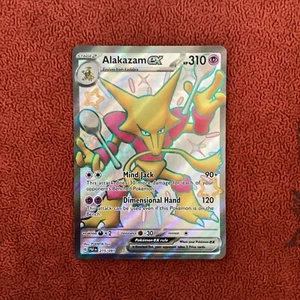 Alakazam ex 215/091 Shiny Ultra Rare Scarlet & Violet Paldean Fates Near Mint NM - Picture 1 of 1