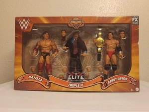 WWE Elite Collection Evolution Batista Triple H Randy Orton Actionfigur 3 Stück - Bild 1 von 5