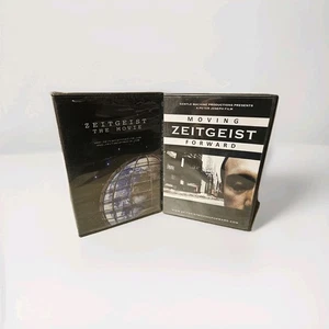 Zeitgeist: The Movie & Zeitgeist: Moving Forward DVD Peter Joseph New/Sealed - Picture 1 of 6