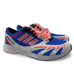 Adidas Herren Adizero Pro V1 DNA Laufschuhe rot weiß blau GW2751 Größe 9 - Bild 1 von 14