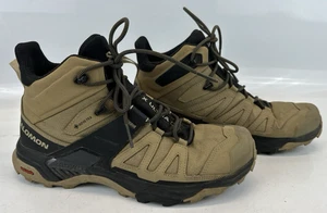Salomon X Ultra 04 Mid GORE-TEX Hiking Trail Boots Mens US Size 9.5 Grey Brown - Picture 1 of 16
