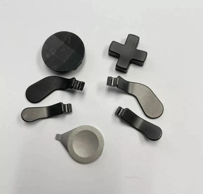 Conjunto de pás e almofadas de controle Xbox Elite Series 2 metal aço inoxidável - Imagem 1 de 2