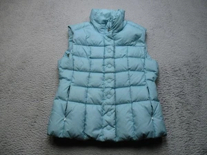 Gilet Bogner Fire + Ice donna 10 blu chiaro piumino imbottito trapuntato zip tasche - Foto 1 di 10
