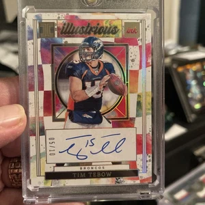 2025 Panini Impeccable Tim Tebow AUTO Illustrious 5/10 🔥🔥 - Picture 1 of 2