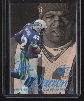 Chris Warren 1997 Flair Showcase #24 Legacy Collection Row 2 (Style) /100 - Image 1 of 2