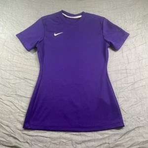 Nike Dri-FIT Damen Kurzarmshirt Größe S Lila - Bild 1 von 10