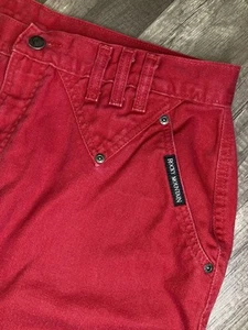 80’s/90’s Damen Rocky Mountain Jeans Rot 20W 34x35,5 USA Vintage - Bild 1 von 9