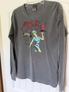 Vintage Mud Street Underground Cafe T Shirt Eureka Springs Arkansas 36” Chest - Picture 1 of 2