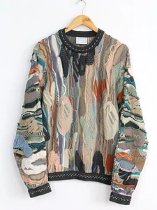 COOGI 3D Strickpullover Mehrfarbig Mercerisierte Baumwolle, Größe M - Bild 1 von 9