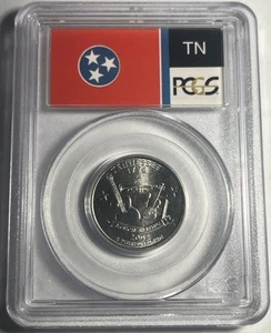 2002-P TENNESSEE STATEHOOD QUARTER GRADED PCGS MS68 - Picture 1 of 2