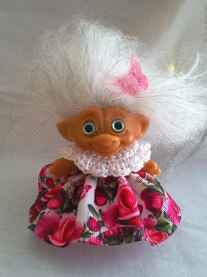 Troll Doll Clothes  For  2  1/2"- 2  3/4" Vintage Dam Troll Combine Shipping - Image 1 of 2